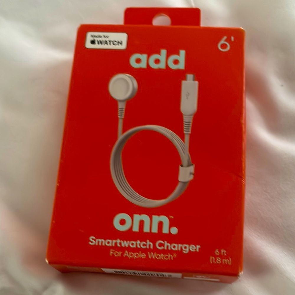 onn. Smartwatch Charger for Apple Watch USB-C